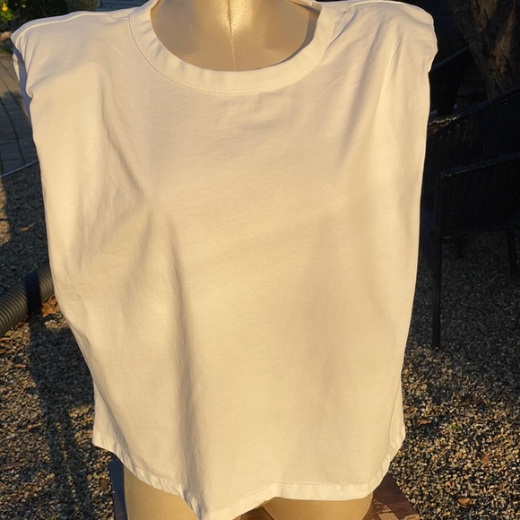 Endless rose strong shoulder (shoulder pads) muscle tee, large - Picture 5 of 10